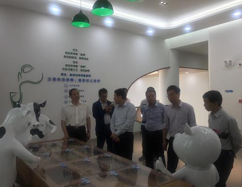 陜西省政協(xié)常委劉陽同志一行在省農墾集團進行專題調研